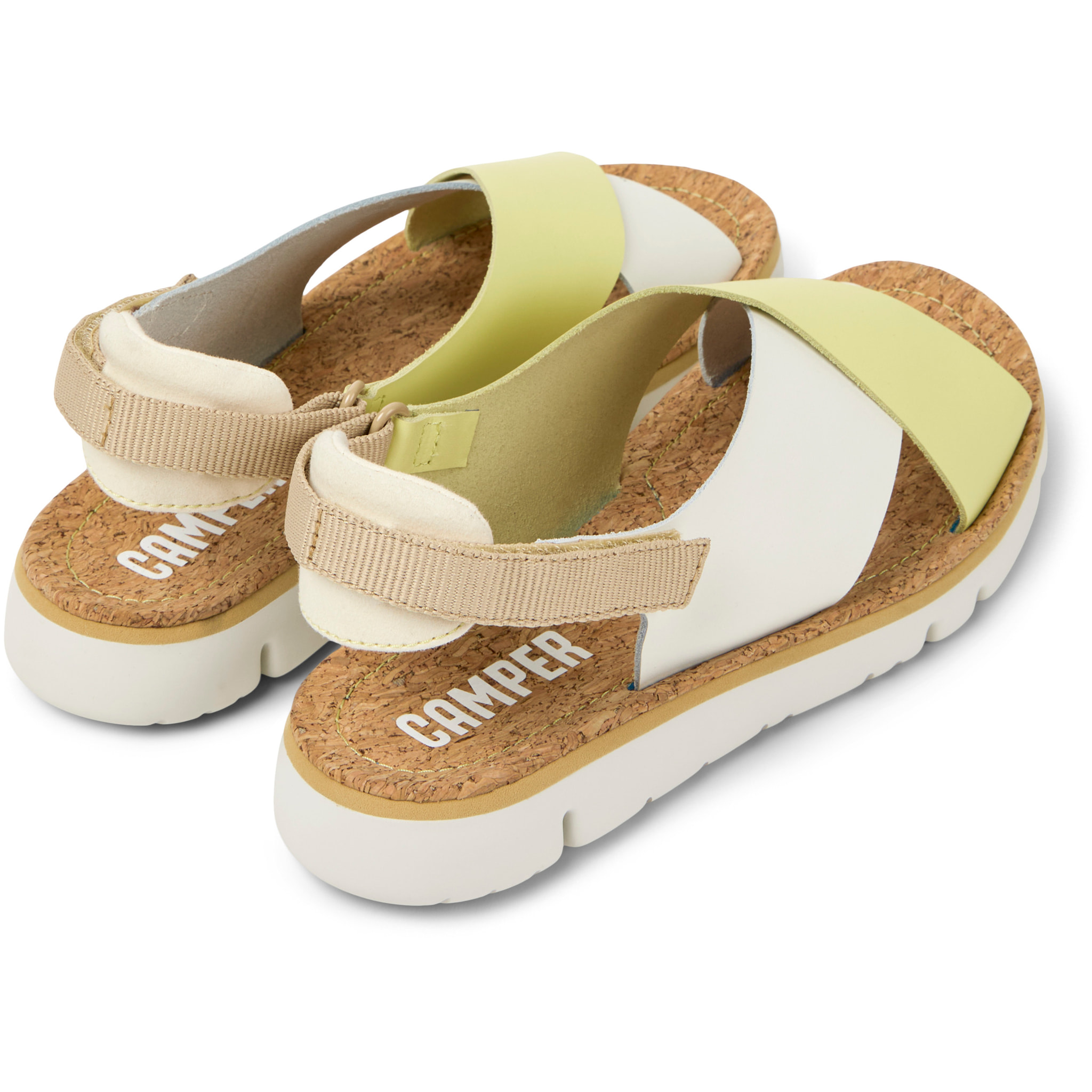Sandalias - CAMPER Oruga Sandal - Multicolor - Cuero liso