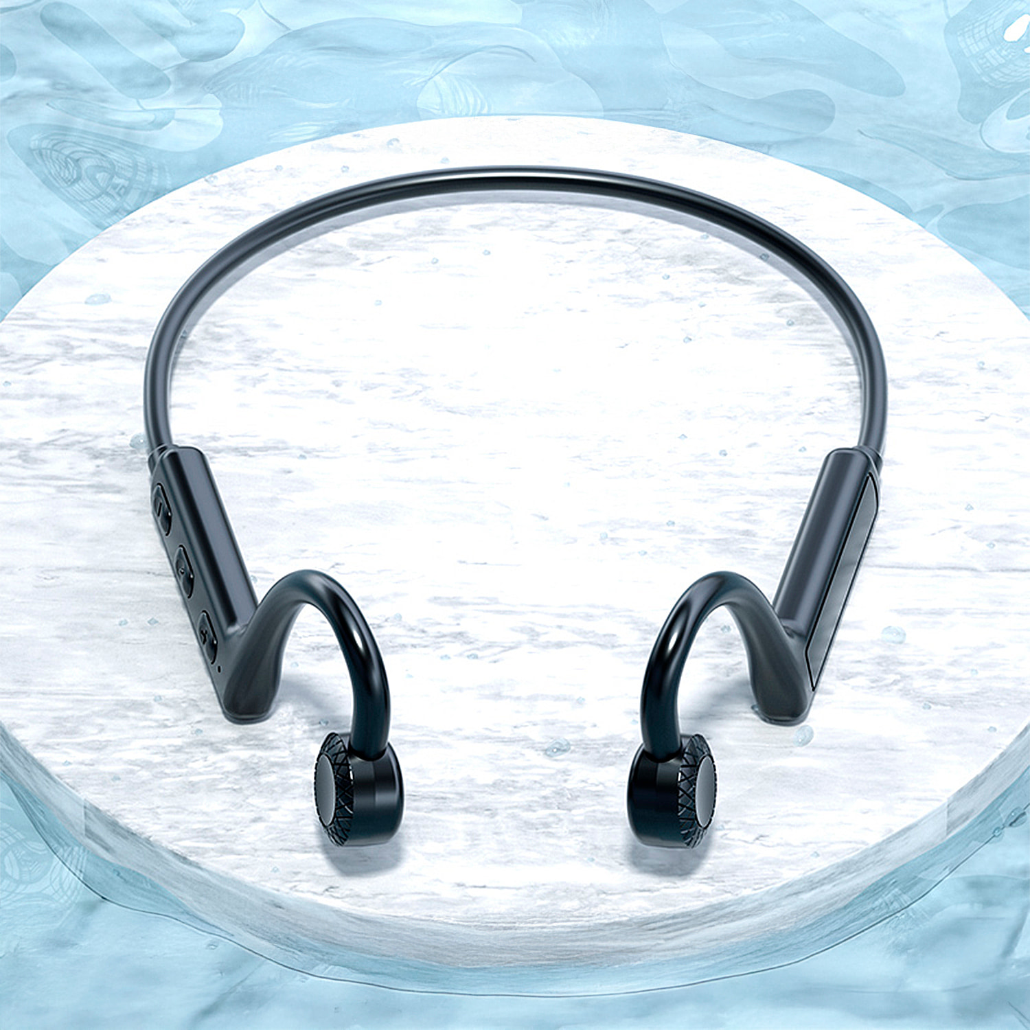 Auriculares KS-19 Bluetooth. Con Tecnología de Conducción Ósea.