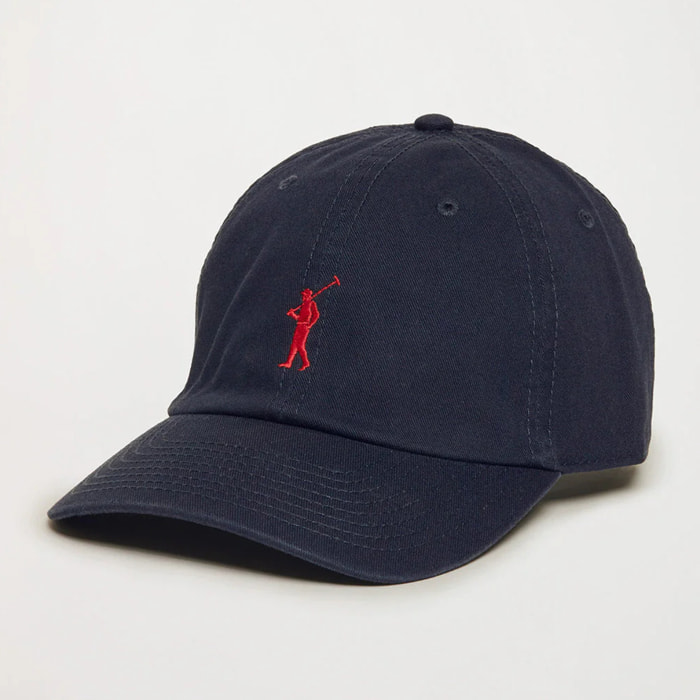 Cappellino blu scuro con logo ricamato Rigby Go