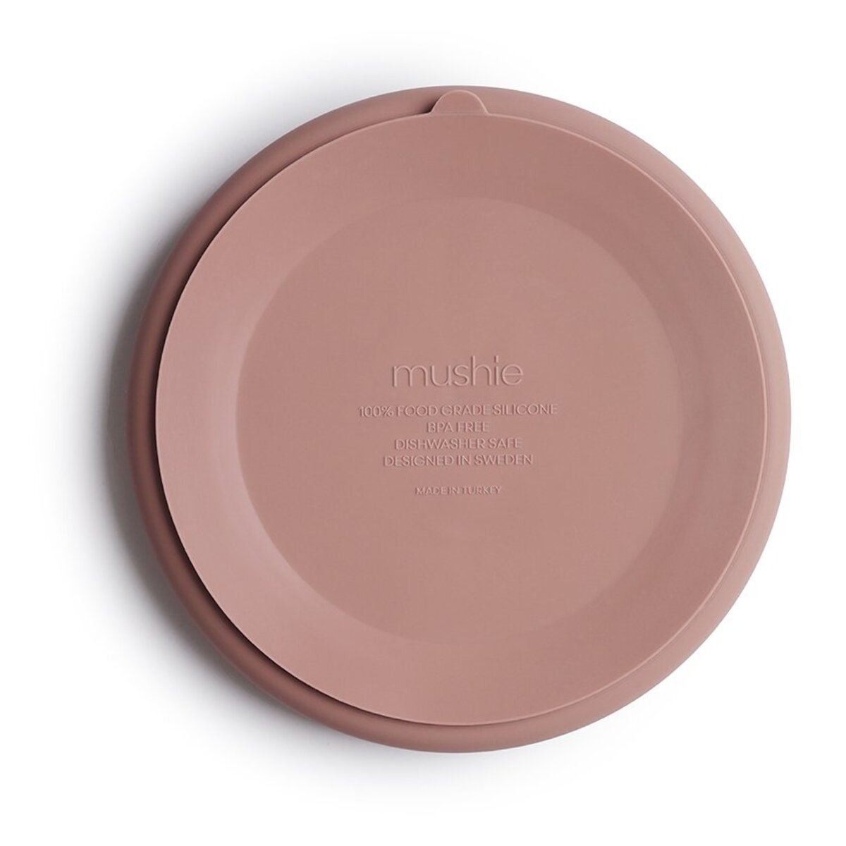 Mushie Plato Ventosa-Compartimentos Solid