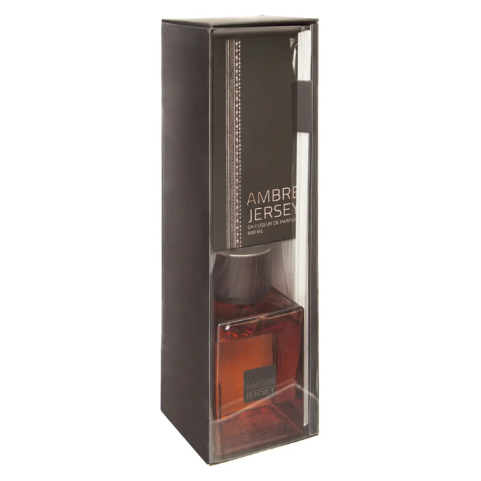 Diffuseur de parfum "Noha" ambre et jersey 500ml
