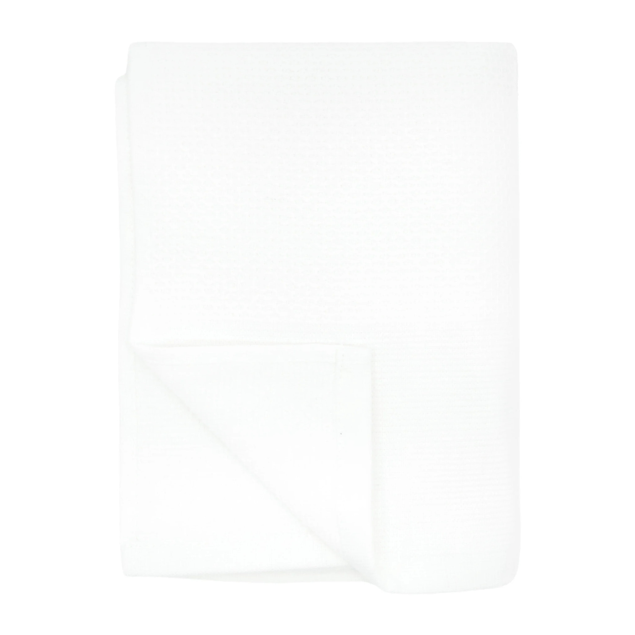 Serviette de toilette - Waffle Blanc - 50x90cm - 355g/m²