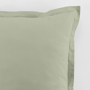 Paire De Taie D'oreiller 100%coton 57fils/2 Verveine