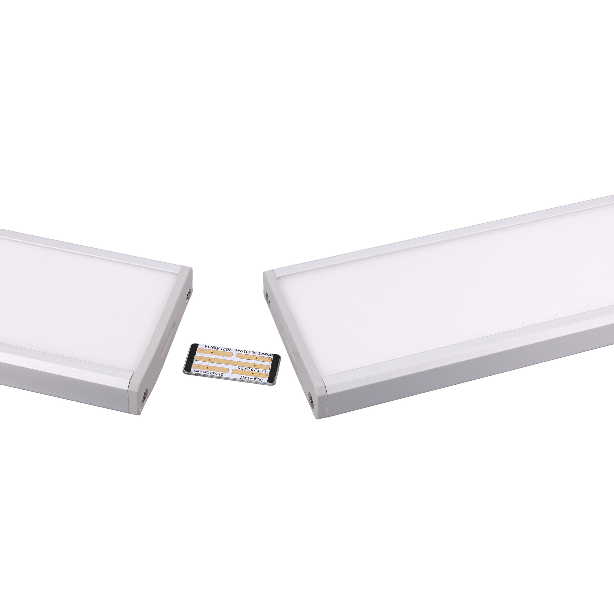 Forlight Sistema Lineal LED 600mm Aluminio Opal - Iluminación Eficiente y Moderna para el Hogar, Tecnología LED 4000K, Diseño Duradero en Aluminio y Policarbonato