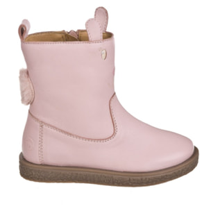 Bota conejito en piel Natural