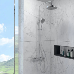 Colonne bain douche thermostatique Aquaheat Joy 220