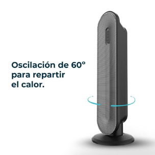 Calefactor cerámico de baño ReadyWarm 2000 Max Box Ceramic con 2000 W, pantalla