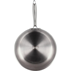 Batterie de cuisine MENASTYL 2 poeles Trinox 24/28cm