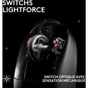 Souris Gamer Sans Fil LOGITECH Pro X Superlight 2 SE rouge