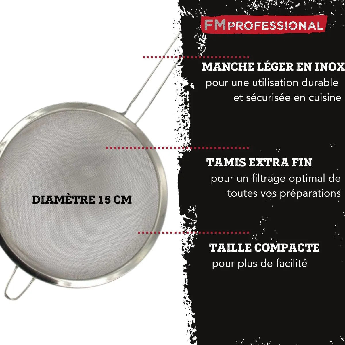 Passoire inox 15 cm FM Professional