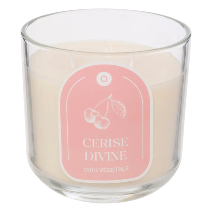 Bougie parfumée " Floa" cerise 610g