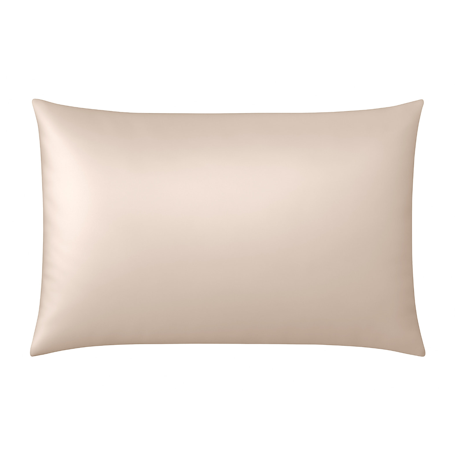 Taie d’oreiller en soie anti frisotti et anti-âge - Beige