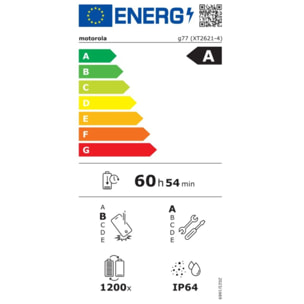 Smartphone MOTOROLA G77 256Go Noir