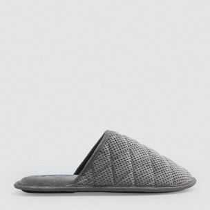 Pantofola da casa imbottita e vellutata