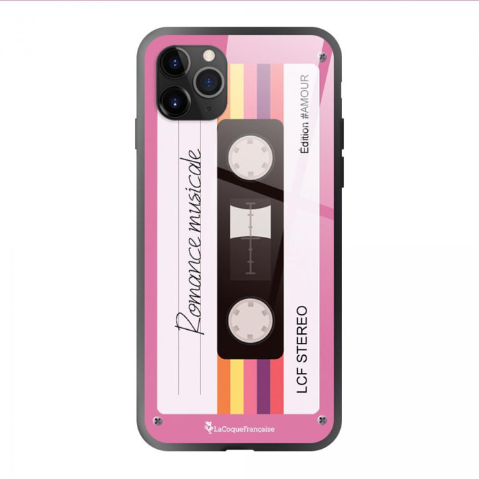 Coque iPhone 11 Pro Coque Soft Touch Glossy Cassette Vintage Romance Design La Coque Francaise