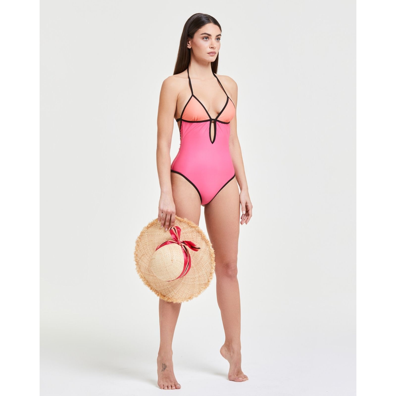 Pompea x Silvian Heach costume intero con coppe rimovibili