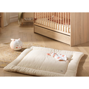 Grand tapis de jeu en double gaze de coton