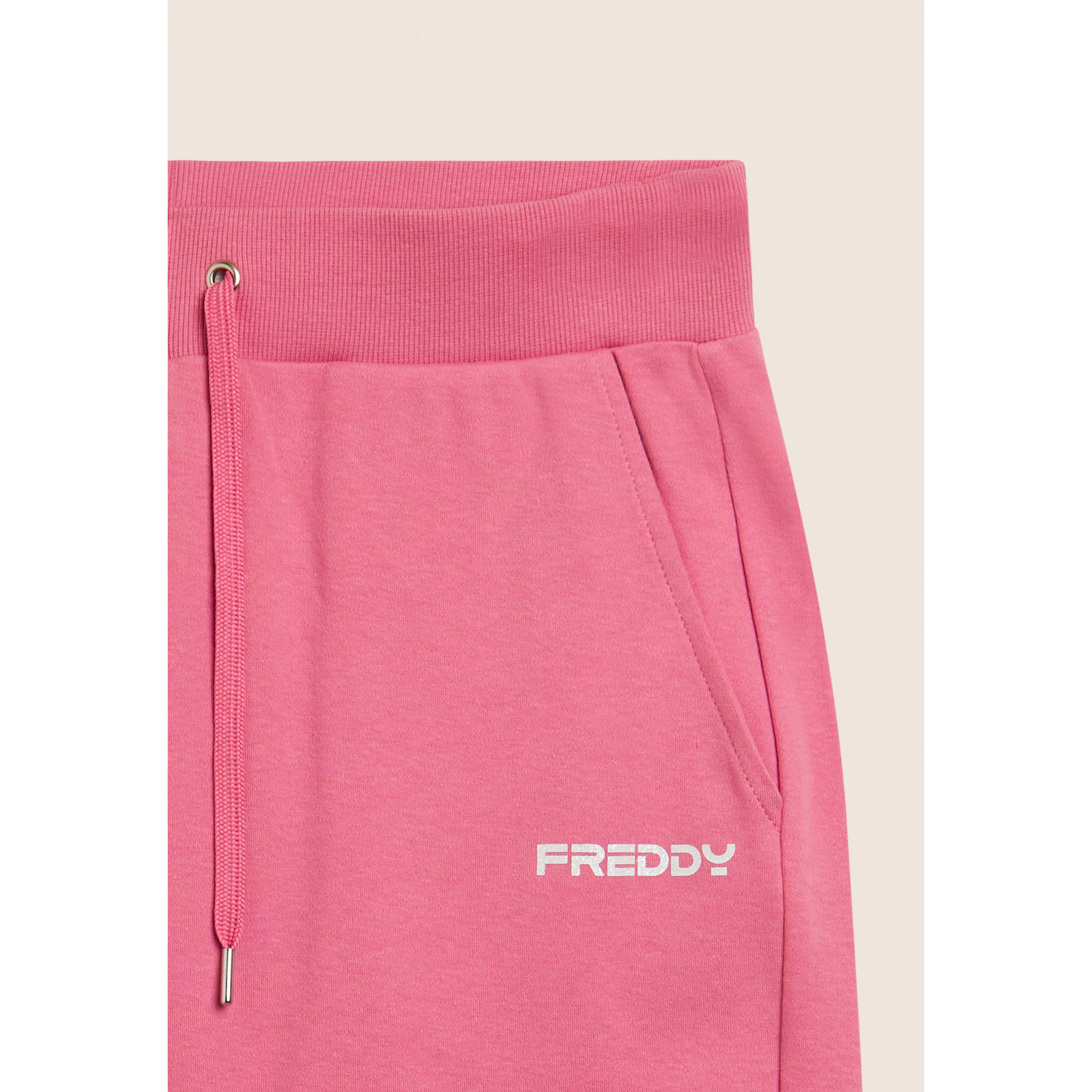 Pantaloni Corti con piccolo Logo FREDDY in Glitter