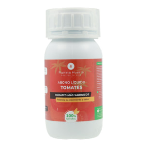 PLANETA HUERTO | Abono Líquido Tomates - 250 ml | Nutrientes Especializados para el Desarrollo Óptimo de Tomates