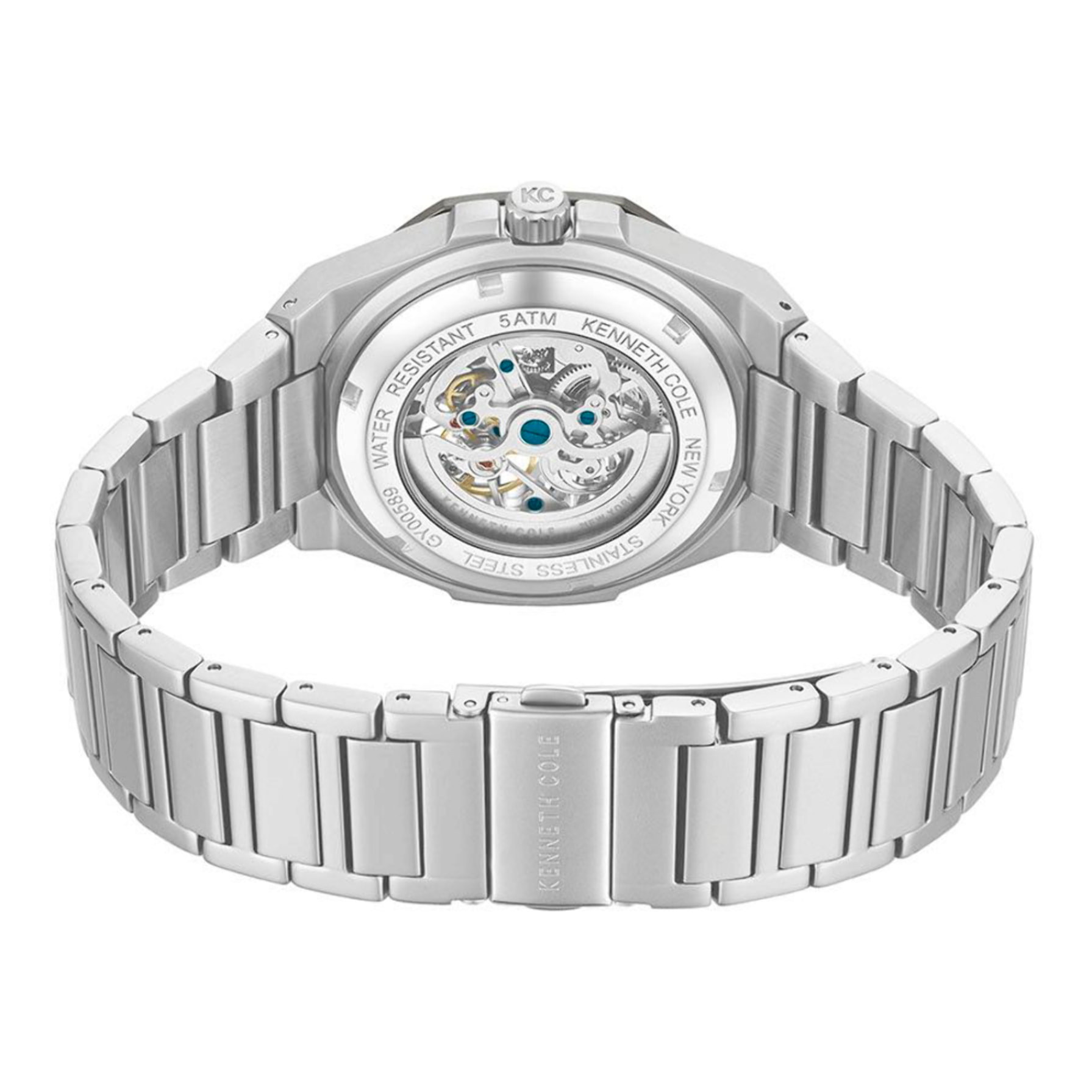 Reloj Kenneth Cole KCWGY0058903 Hombre Analogico Automatico con Correa de Acero inoxidable