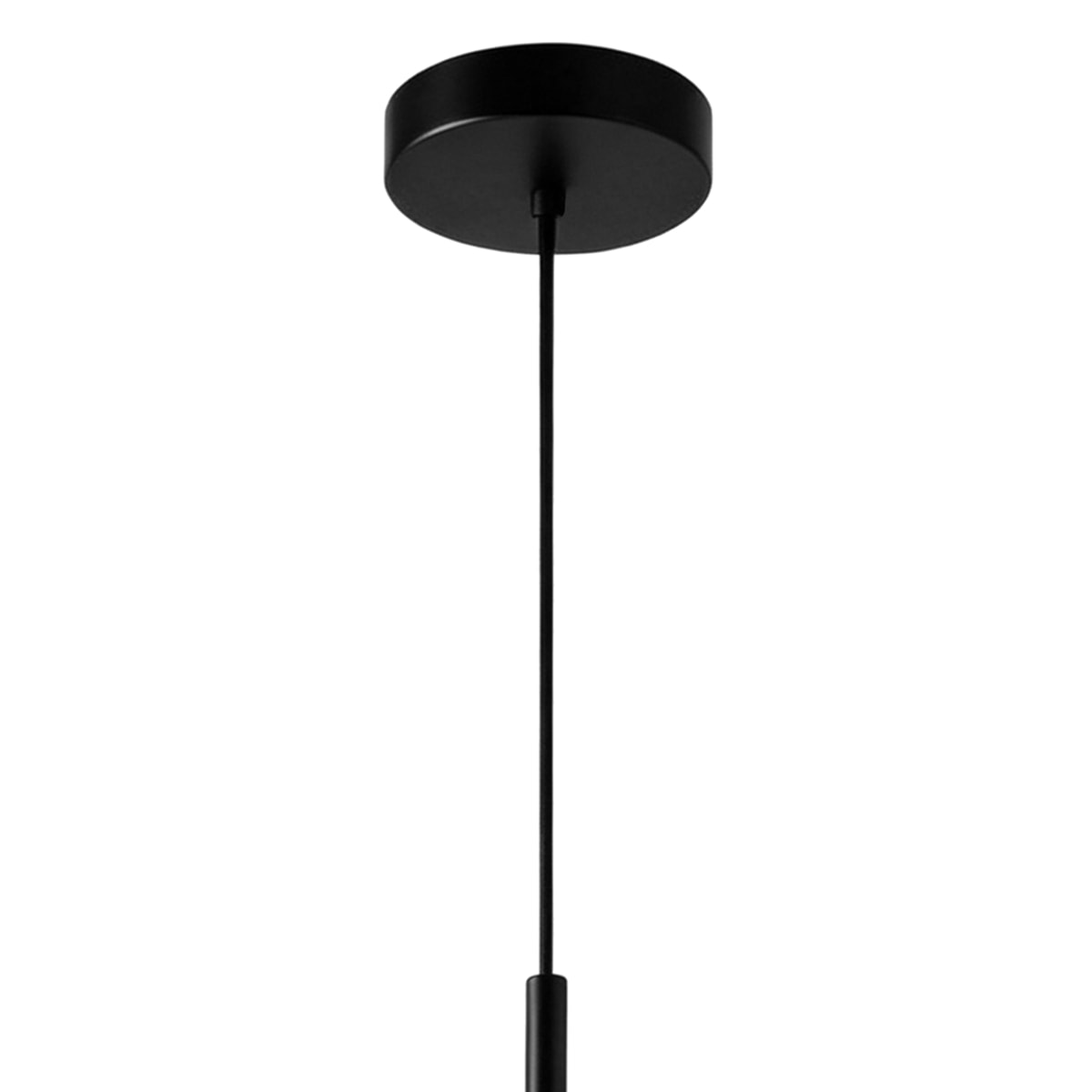 Suspension Tomasucci HENGET, en acier et verre, blanc