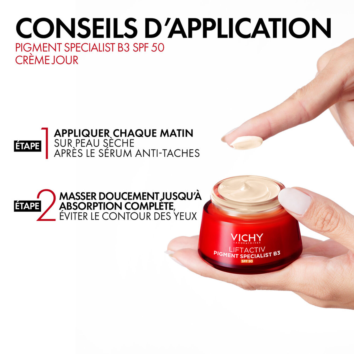 Liftactiv SPF50 - Crème de Jour B3 Anti-Taches Brunes 50 ml