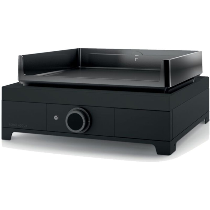 Plancha électrique FORGE ADOUR Modern E 45 A N fonte émaillée à poser, 43.5x42 cm