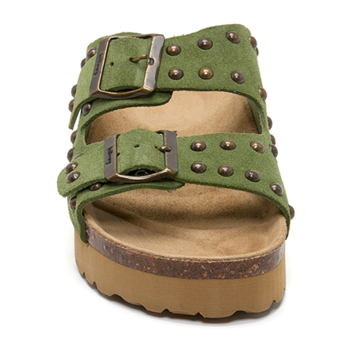 SANDALO CON ZEPPA BILLOWY VERDE