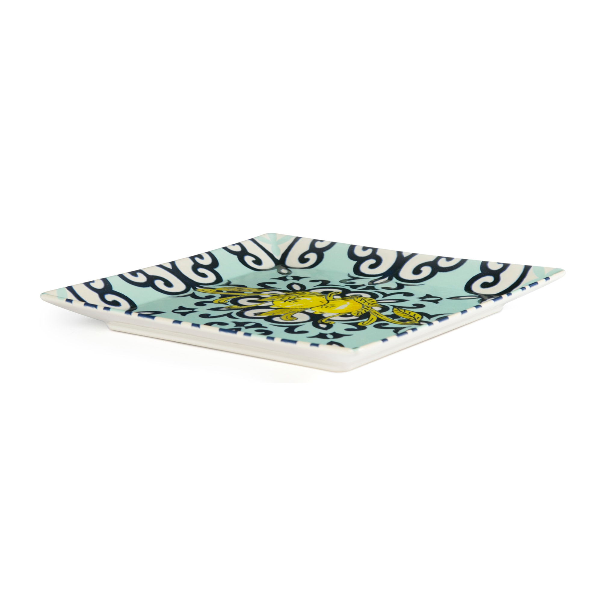 Set 6 piatti piani Excelsa – Amalfi, Ceramica Multicolore