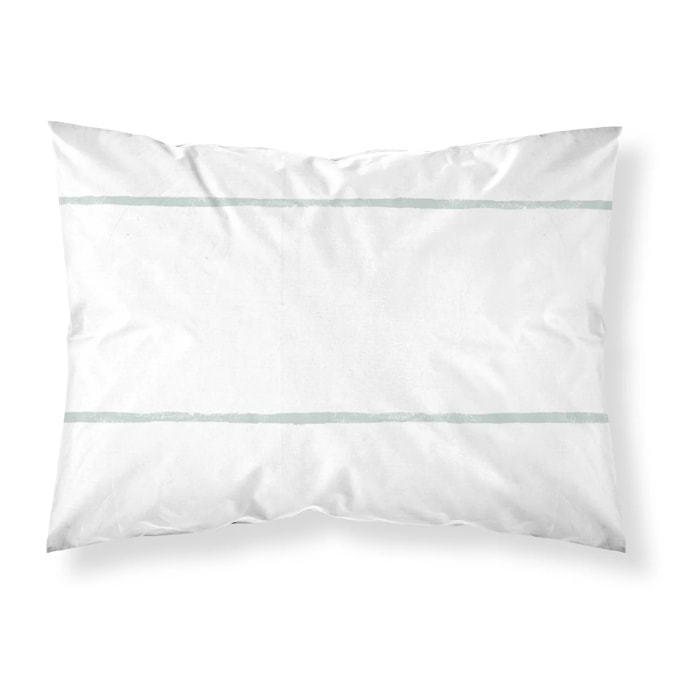 Taie d’oreiller en popeline 80 fils Ibiza Mint