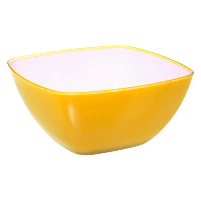 Saladier D25 cm Jaune moutarde Square