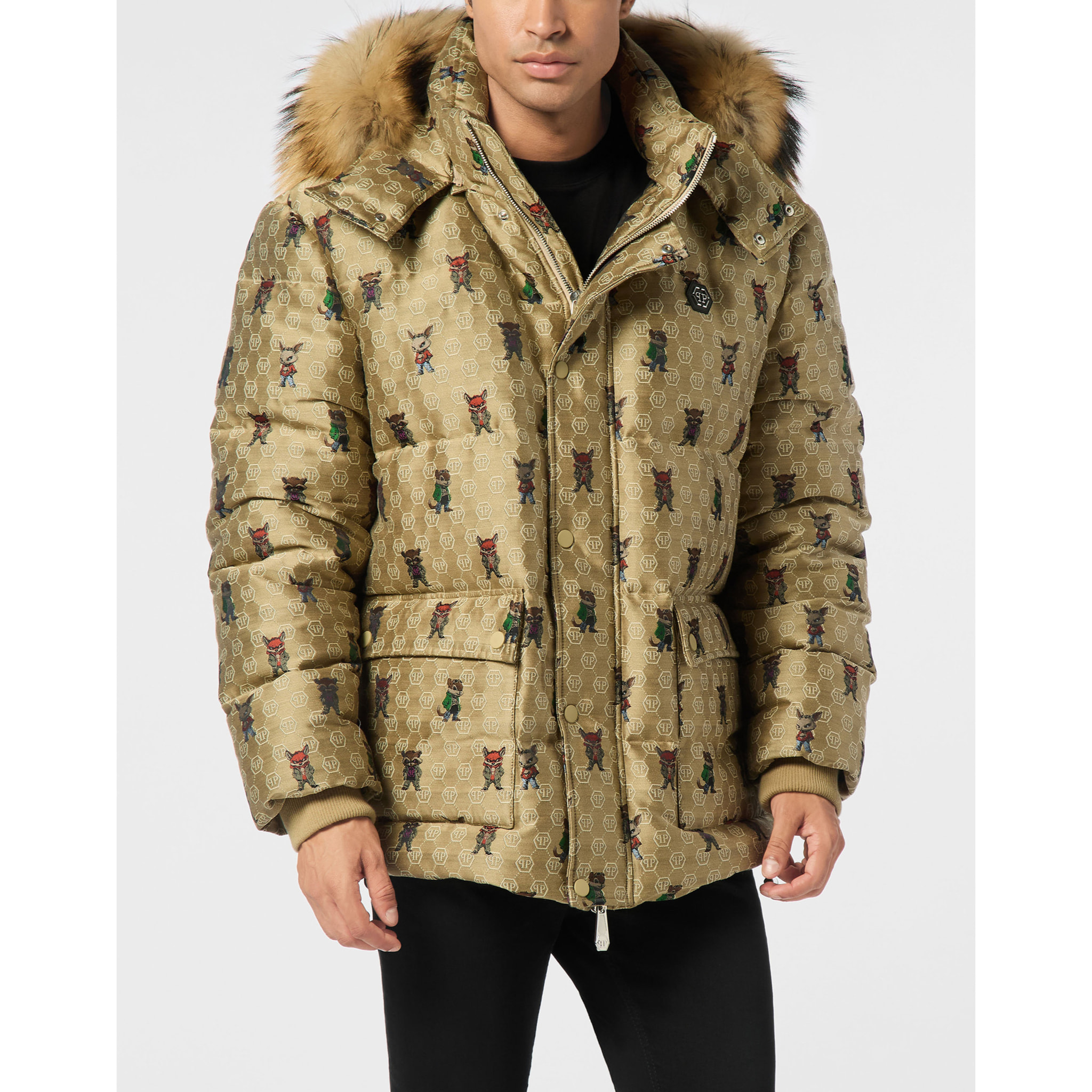PHILIPP PLEIN Down Jacket MONOGRAM