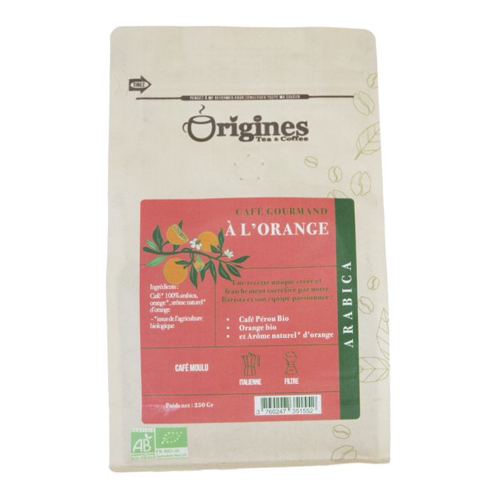Café Gourmand bio Orange - 250g