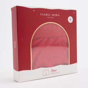 Disegno natalizio di un pugile