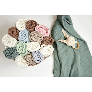 Muselina Lavada Gde Pack De 2 Me-Uni