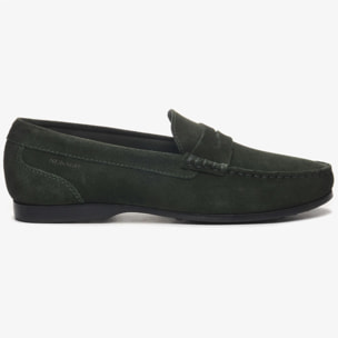 Mocassini Sebago Uomo Verde BYRON SUEDE