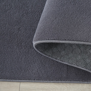 MOSCOU - Tapis uni Gris
