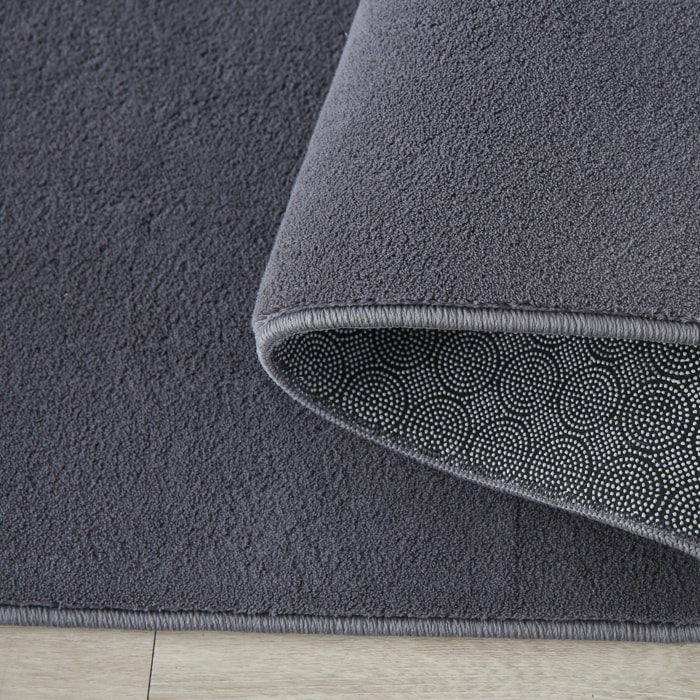 MOSCOU - Tapis uni Gris