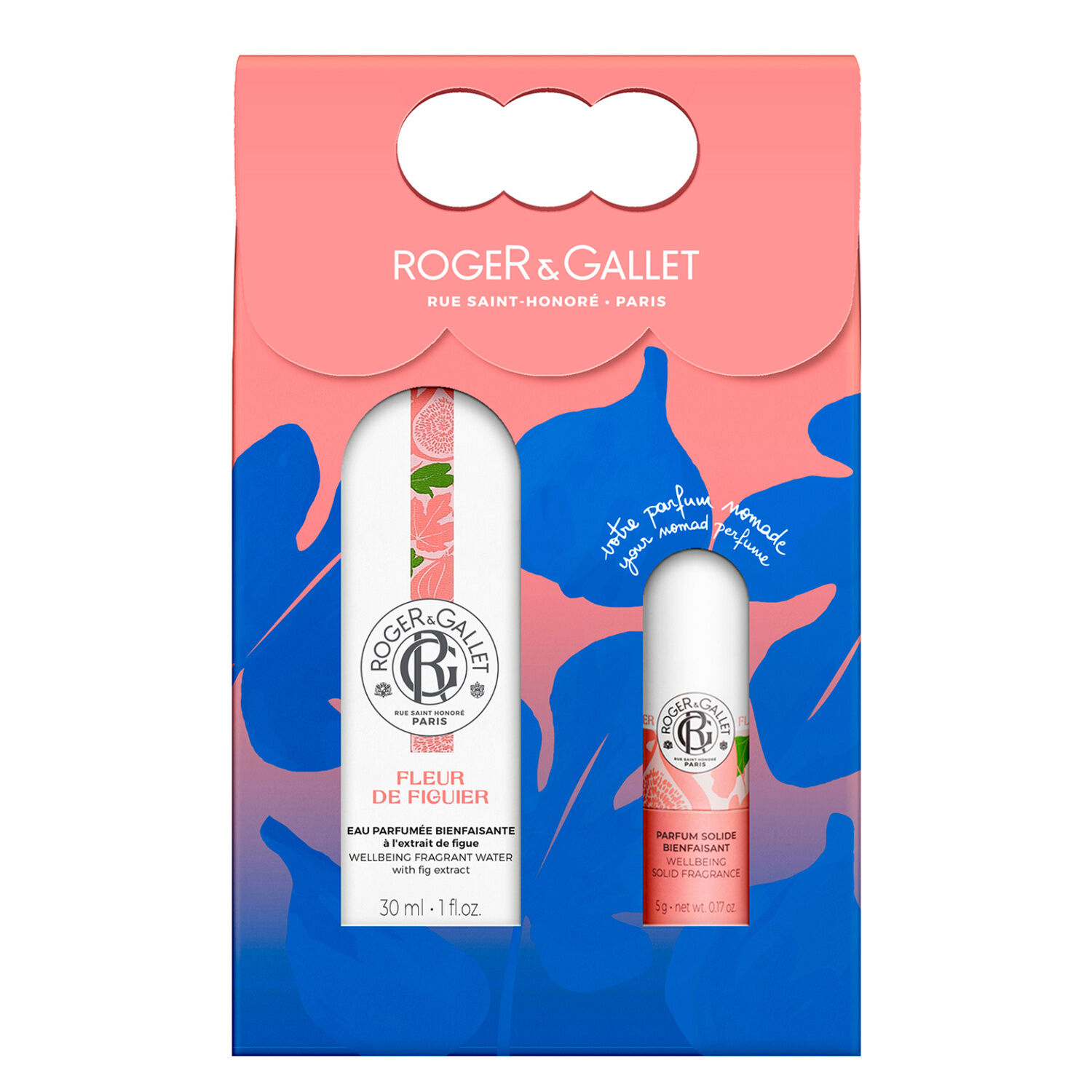 Fleur de Figuier - Coffret Eau Parfumée Bienfaisante 30ml et son Parfum Solide