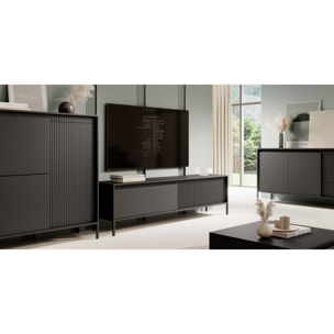 Oresteluchetta Porta TV KERGI BLACK