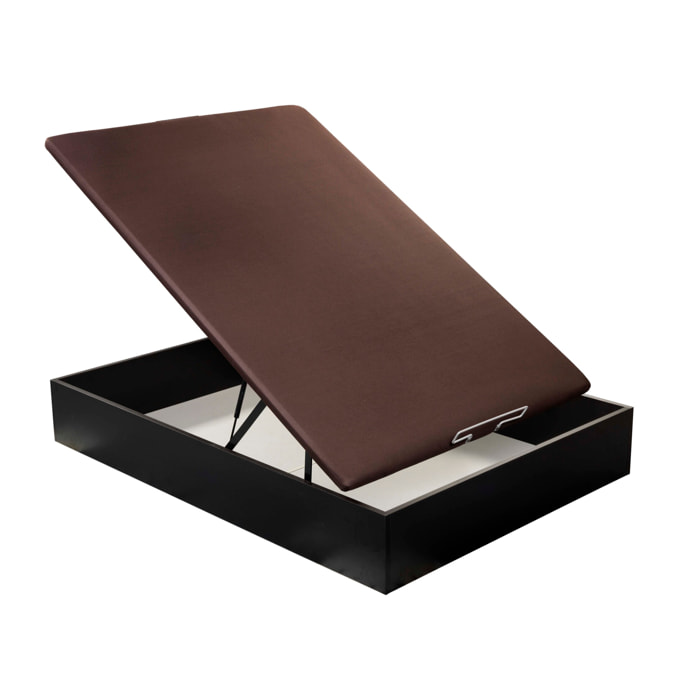 Canapé Abatible 32CM | ENVÍO, MONTAJE Y RECOGIDA ANTIGUO INCLUIDO | Madera | Color Wengué | Gran capacidad | ROYAL SLEEP