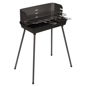 Barbecue à charbon de bois TIKAL avec cuve en fonte