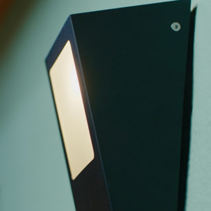 Forlight Nika - Aplique de Pared Exterior E27. Resistente para Exteriores con IP44. Ideal para Terrazas | Balcones | Jardines y