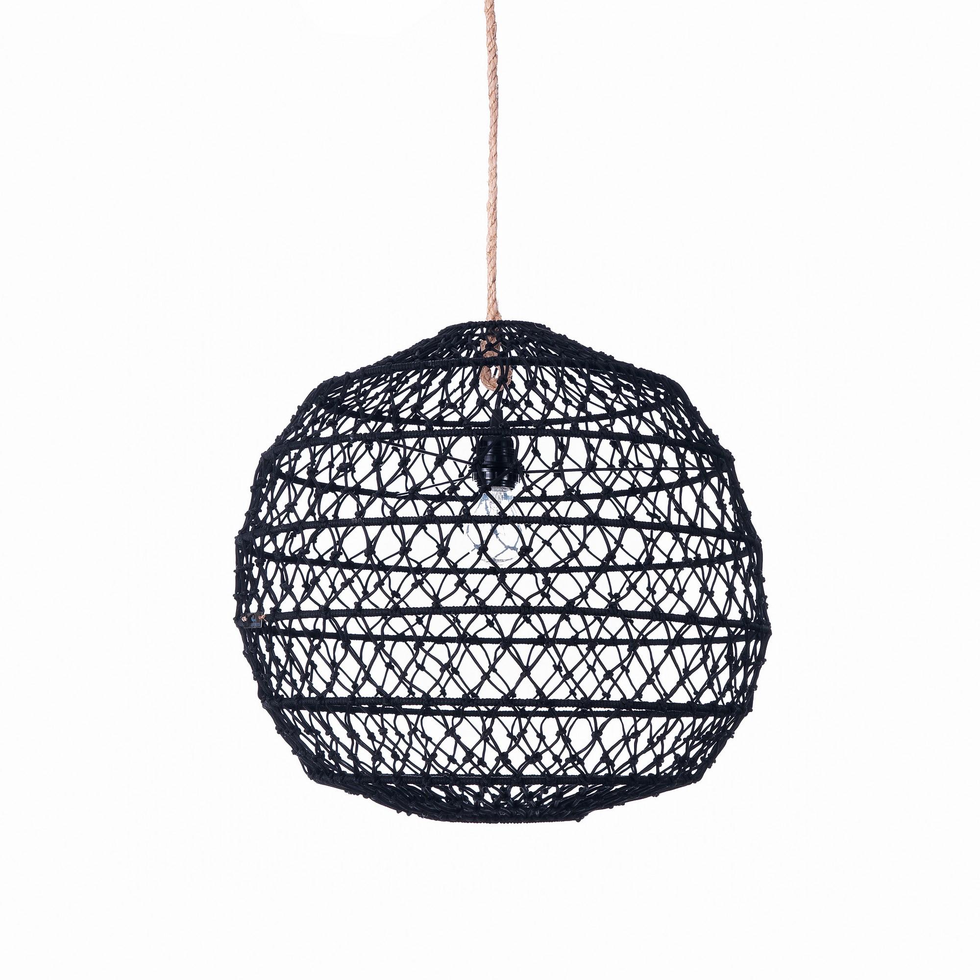 TOMASUCCI Lampadario NET BLACK Nero