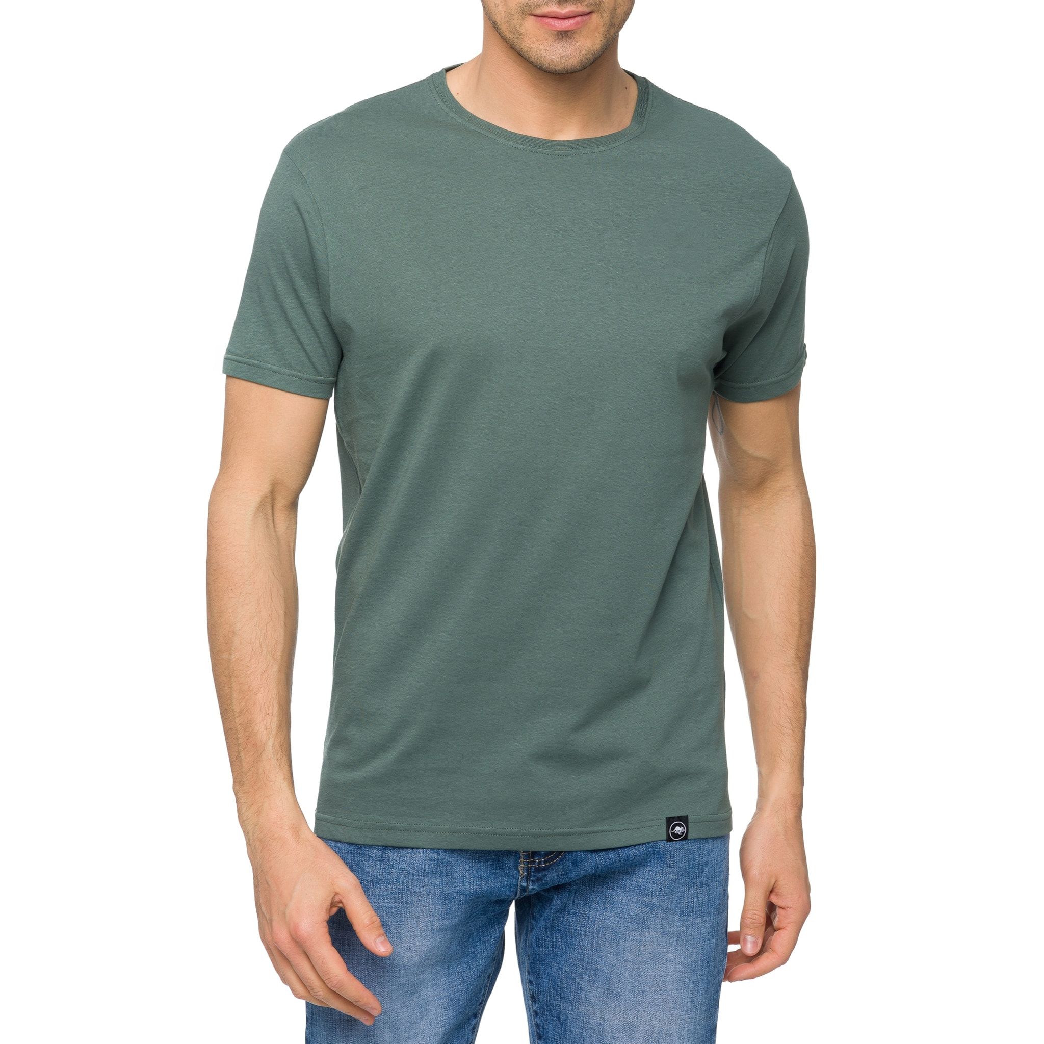 T-shirt in cotone 150 gr Hot Buttered Legend verde.