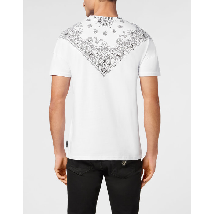 PHILIPP PLEIN T-Shirt Round Neck PAISLEY