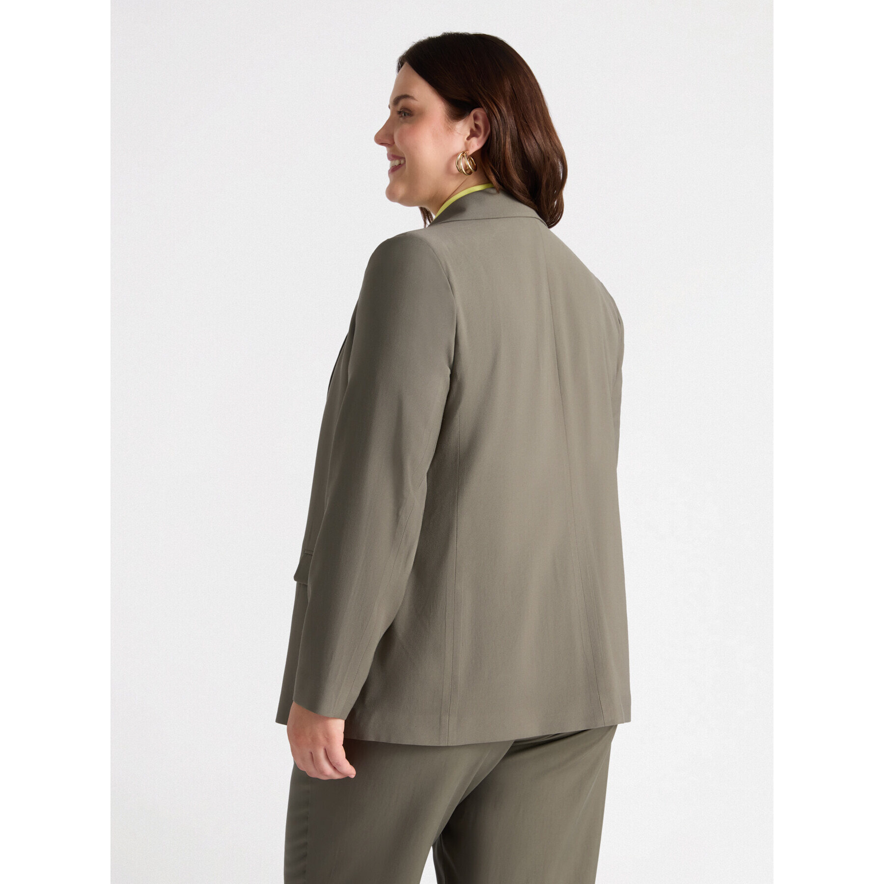 Fiorella Rubino - Blazer con bottoni - Verde militare