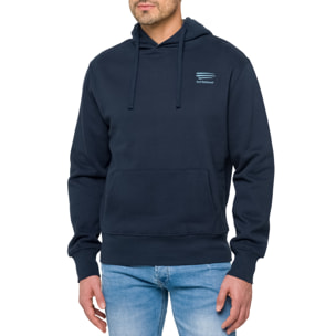 Felpa OCEANIK con cappuccio in cotone Blu navy