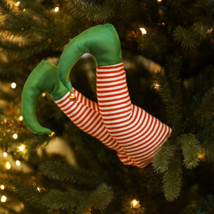 Piernas de elfo decorativas con movimiento 15,5x13x35cm