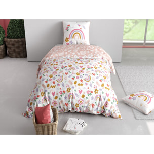 Parure housse de couette 2PCS en coton 57 fils - TYSSIA